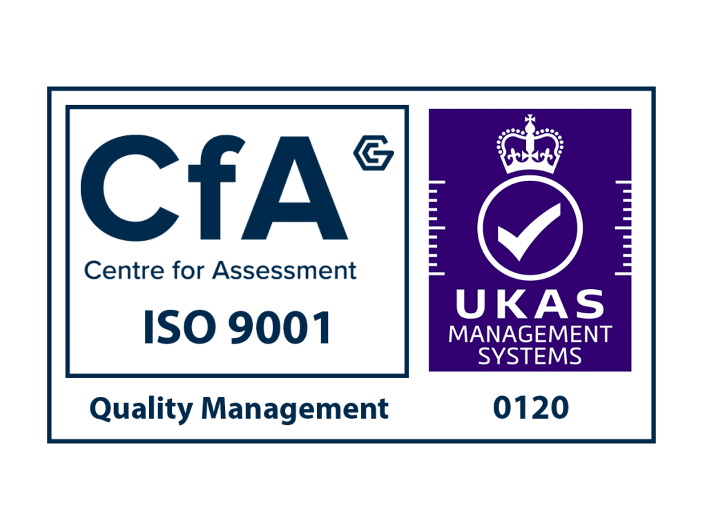 CfA Cert Logo Colour UKAS ISO 9001